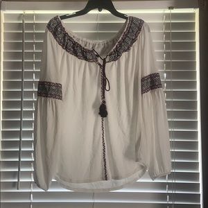 White House Black Market off the shoulder top